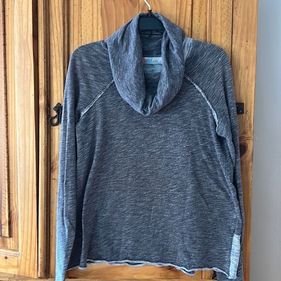 Free People Beach Cocoon Cowlneck Top - Picture 1 of 5